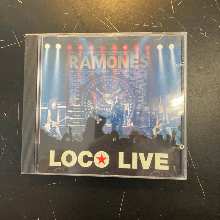 Ramones - Loco Live CD (VG+/VG+) -punk rock-